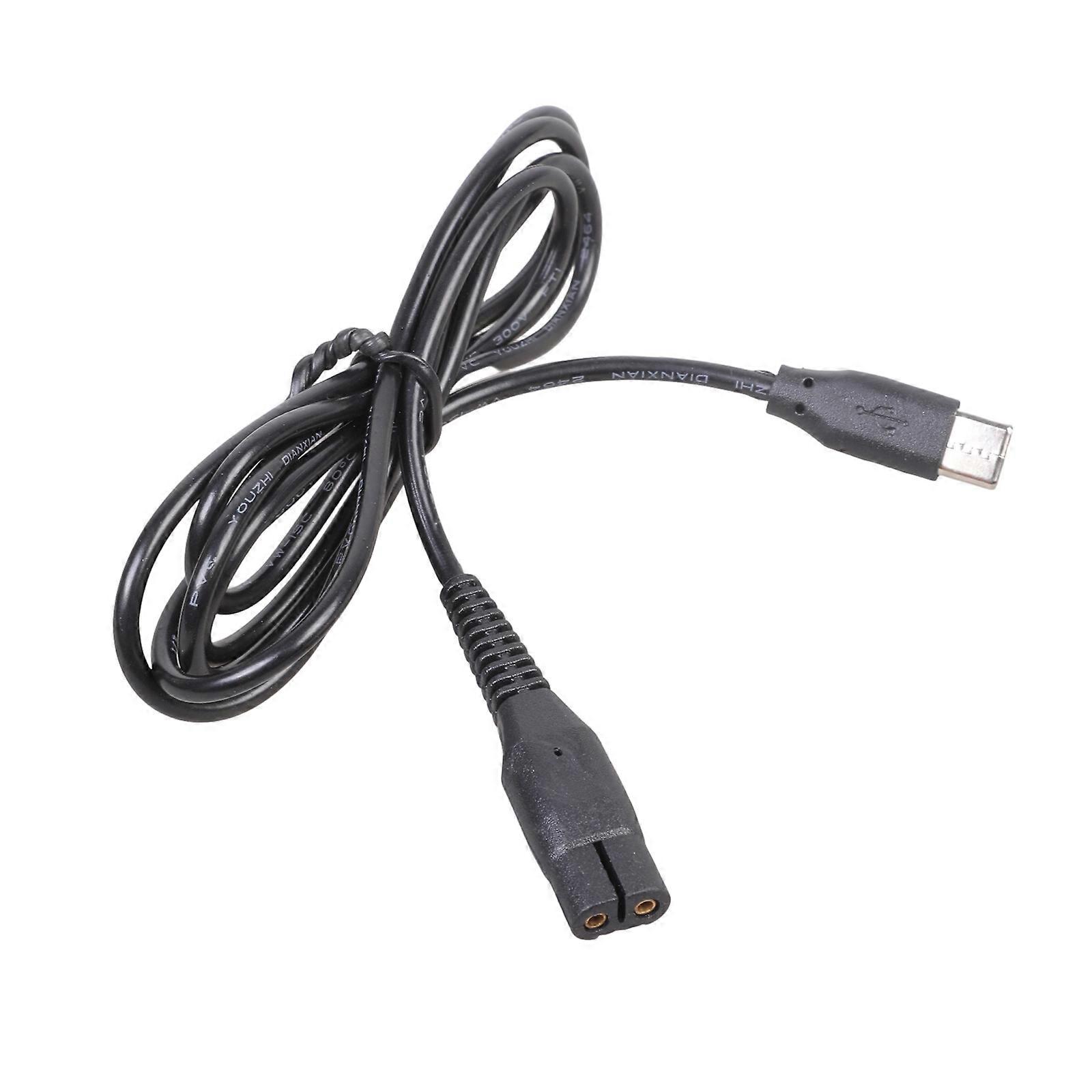USB C Charging Cord 4.3V Output For QP2520/90/70/72 Series Shavers Travel Friendly Grooming Tools 100mA Multicolor