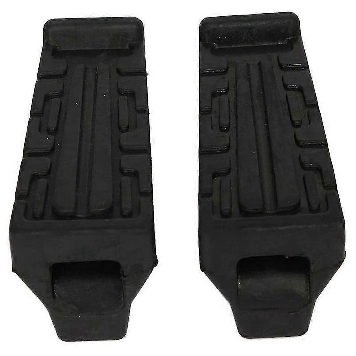 2Pcs Front Foot Rest Peg Rubbers Footrest Handlebars compatible Yamaha YBR 125
