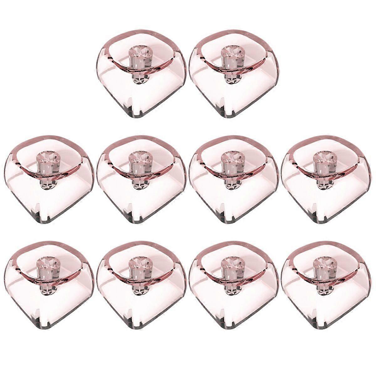 10Keys MOA 1U Keyboard Keycap PC Transparents Crystal Blank Keycaps 1.7MM for MX Switches Gaming Key