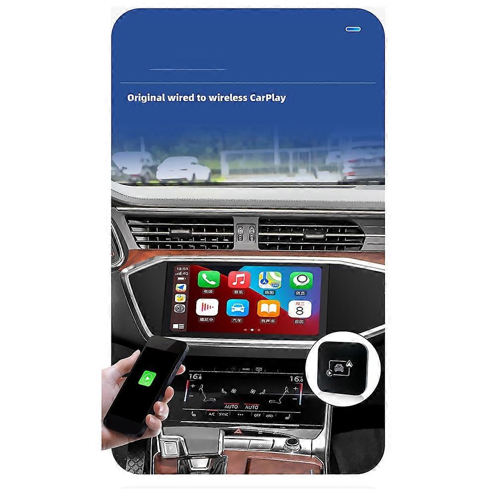 Wireless Carplay Android Auto Wireless Magic Box Streaming Device for Car Carplay Ai Box Android 13 System Multimedia