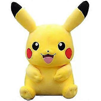 Lindo peluche grande de Pikachu, juguete regordete y abrazo, 40 cm