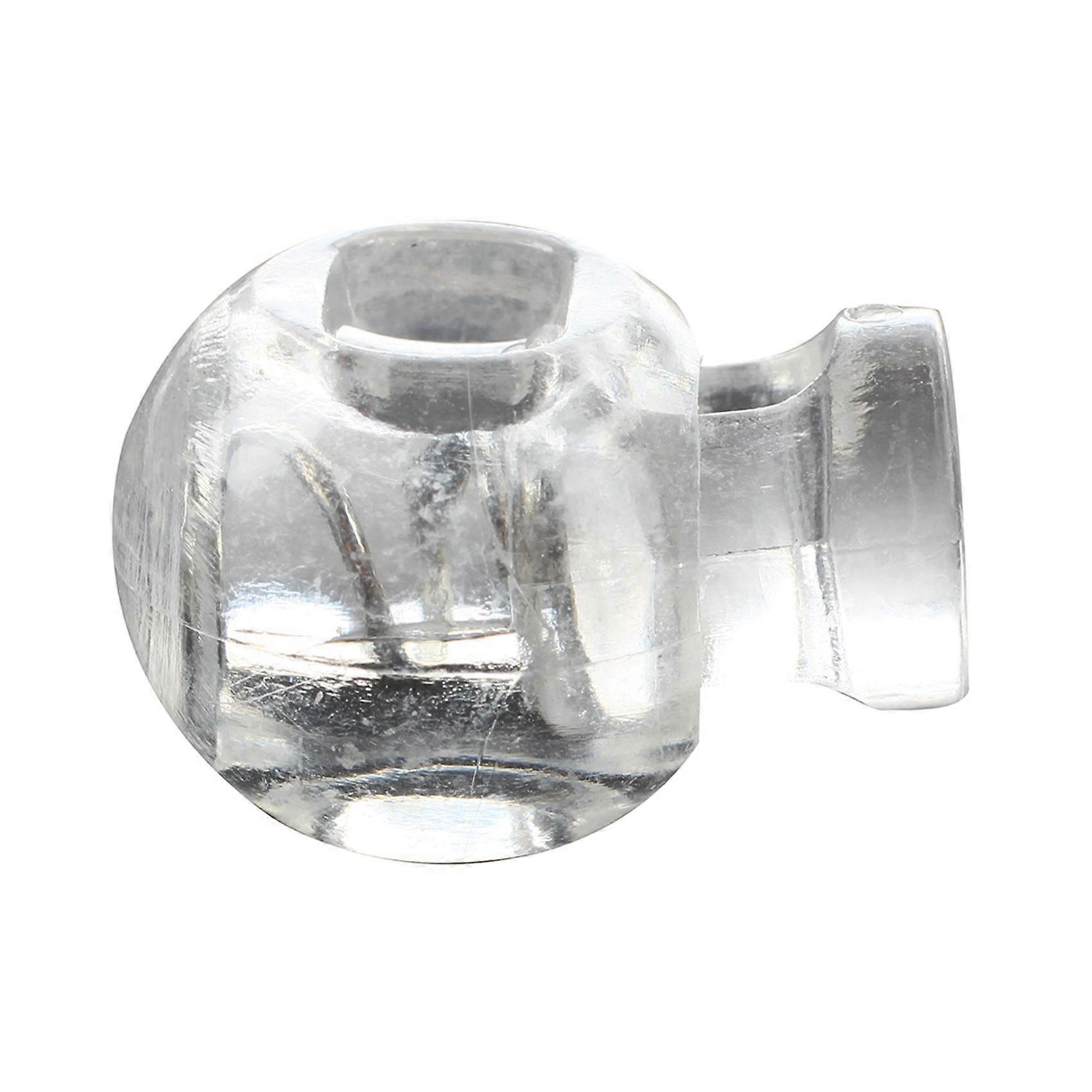 Plastic Toggle Spring Stop Single Hole String Cord Locks 50 Pcs