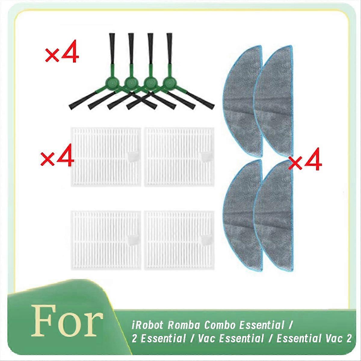 For Romba Combo Essential Robot Vacuum Side Brush