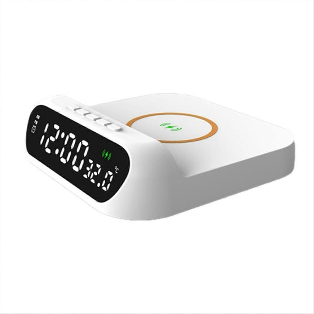 Digital Alarm Clock with Wireless Charging, 15W B