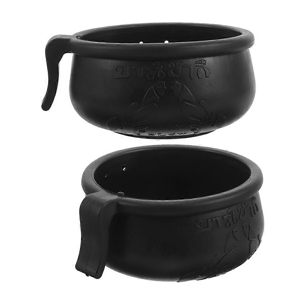 Chicken Water Cups Multi Function Feeding Gamecock Accessory Poultry Daily Use 2 Sets