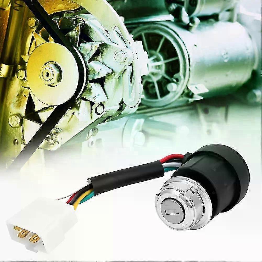 Ignition Key Switch With 2 Keys For 178f/186f Air Cooled Diesel Engine Tiller Start Switch Gas Generator Ignition Key Switch