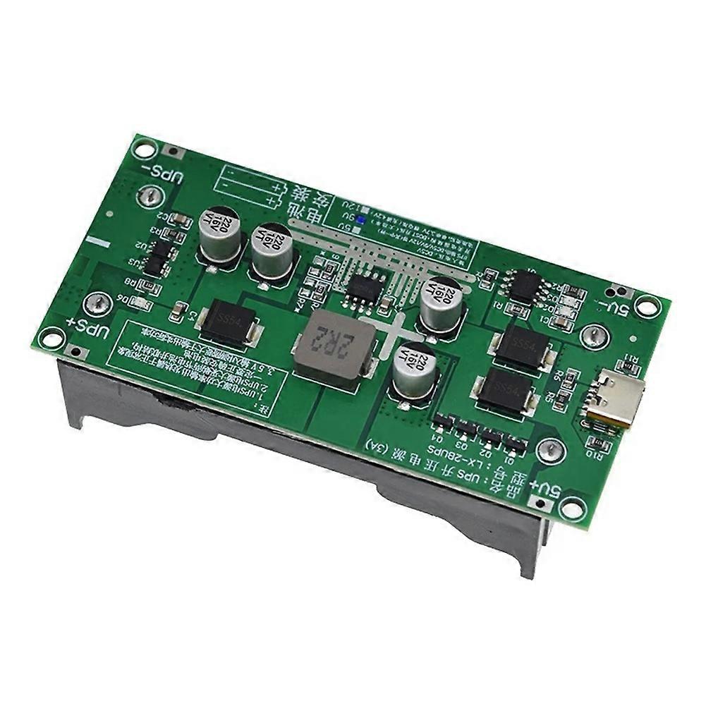 Type-C 15W 3A 18650 Lithium Battery Charger Module DC-DC Step Up Booster Fast Charge UPS Power Supply Converter 9V