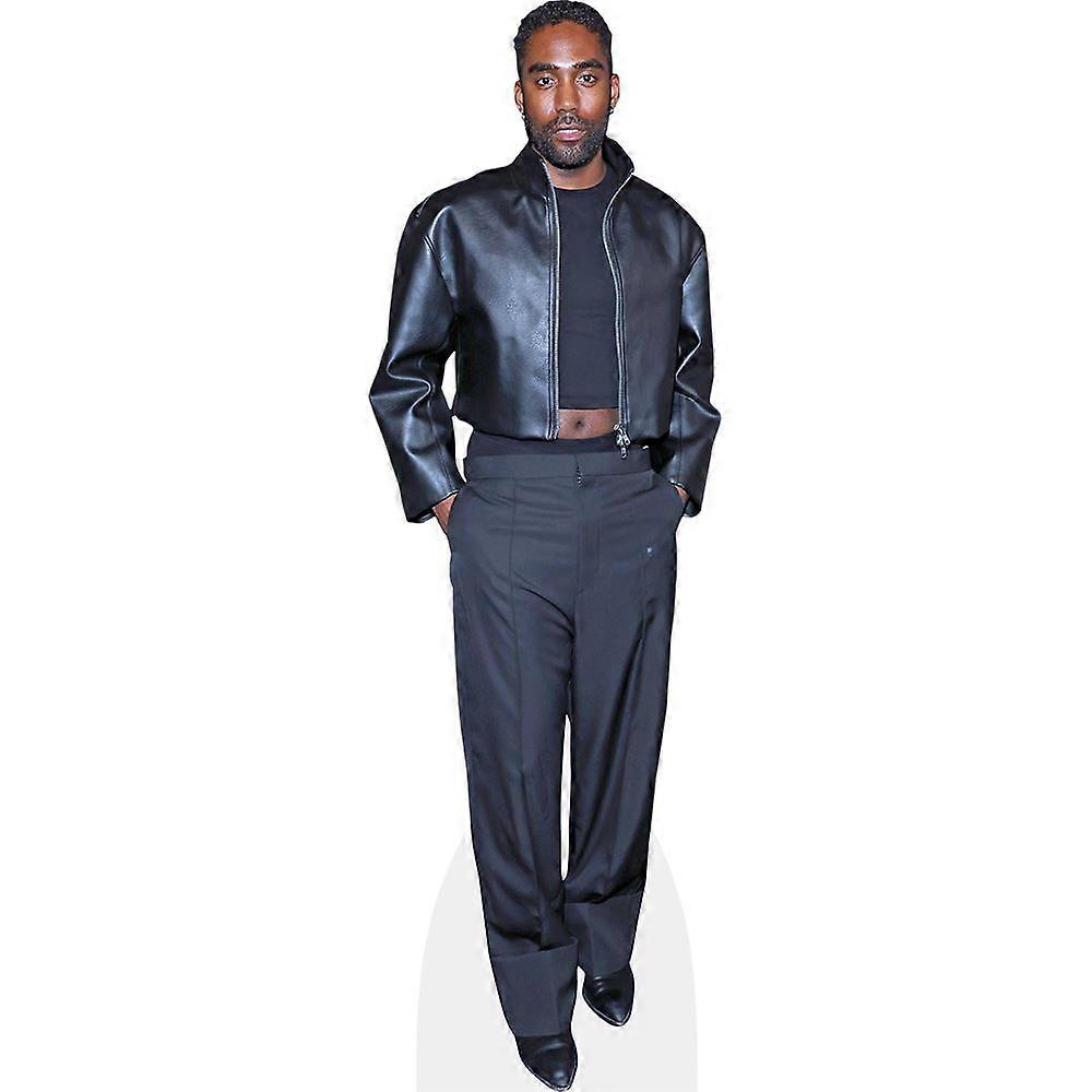 David Alan Madrick (Leather Jacket) Cardboard Cutout (lifesize OR mini size). Standee. Stand Up.