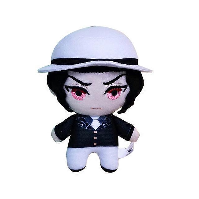 15cm Japan Anime Demon Slayer Akaza Rui Iguro Obanai Tanjirou Kamado Nezuko Agatsuma Zenitsu Plush Toys Doll Peluche Gift
