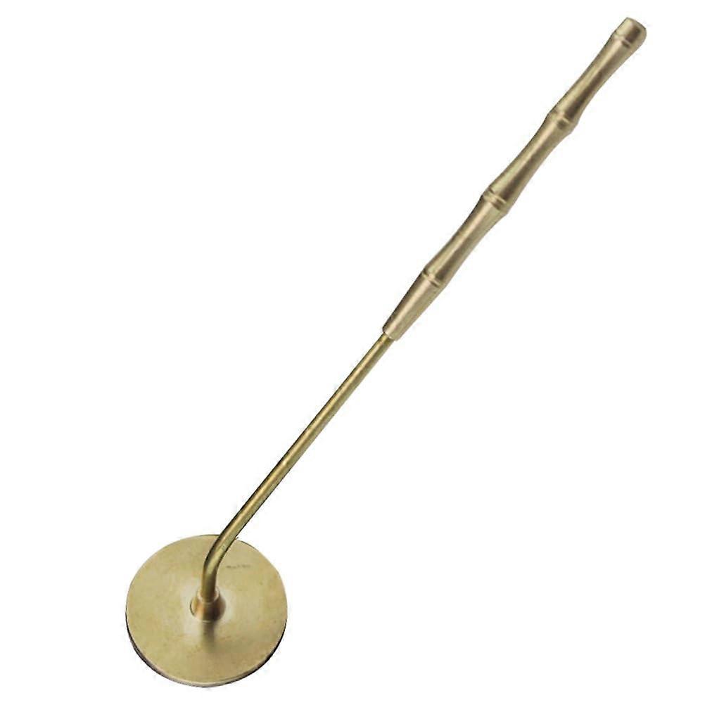 Candle Snuffer Brass Candle Extinguisher with Elegant Copper Finish and Long Handle 16cm