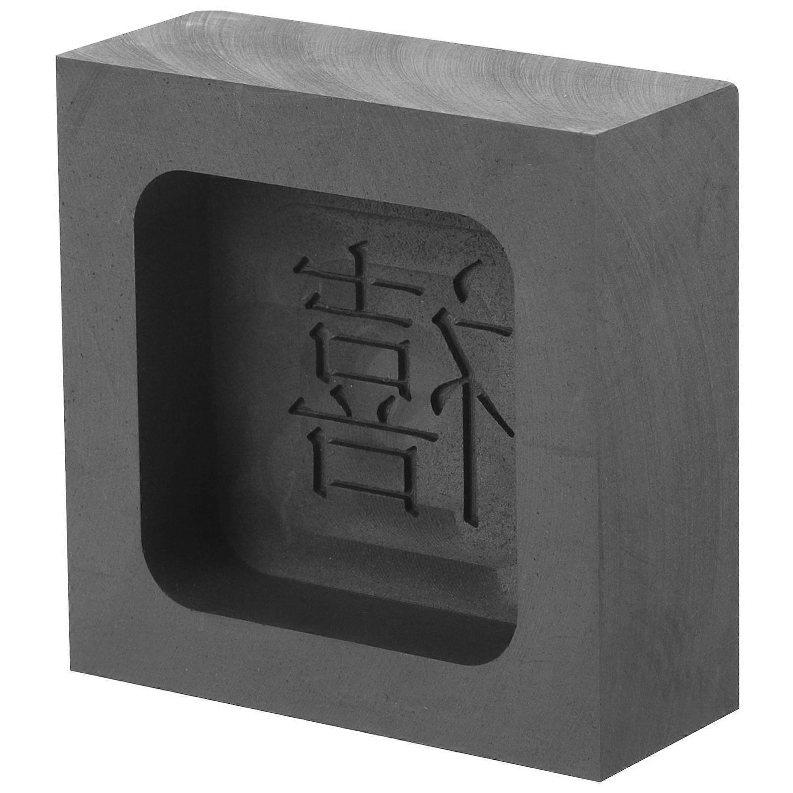 Graphite Ingot Mold Gold Silver Graphite Mold Refining Graphite Mold Metal Casting Graphite Mold