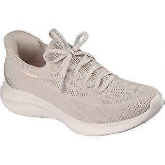 Skechers Ultra Flex 4.0 Textile Women's Natural Trainers