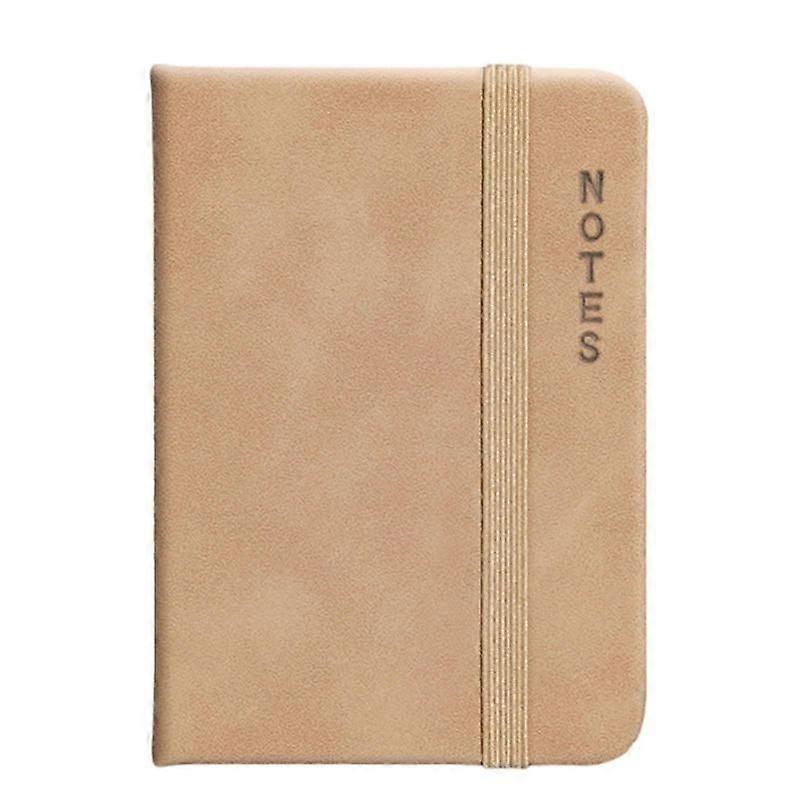 Pocket notepads small notebook stationery journal with elastic band