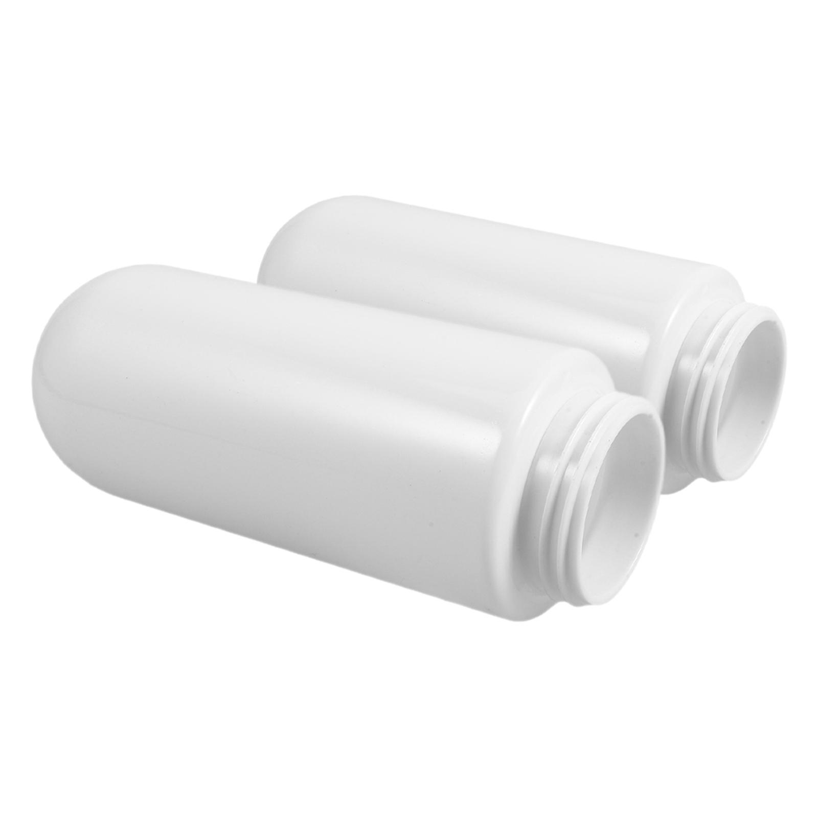 Plastic Waterproof Lampshade for Outdoor Use Replacement 2Pcs Acrylic