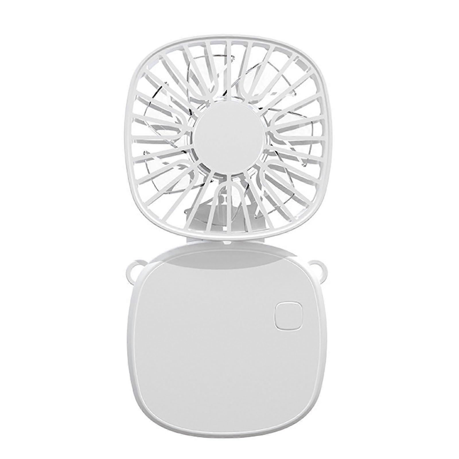 Portable Handheld Fan with Foldable Design, USB Rechargeable, MultiAngle Cooling for Desk or Outdoor