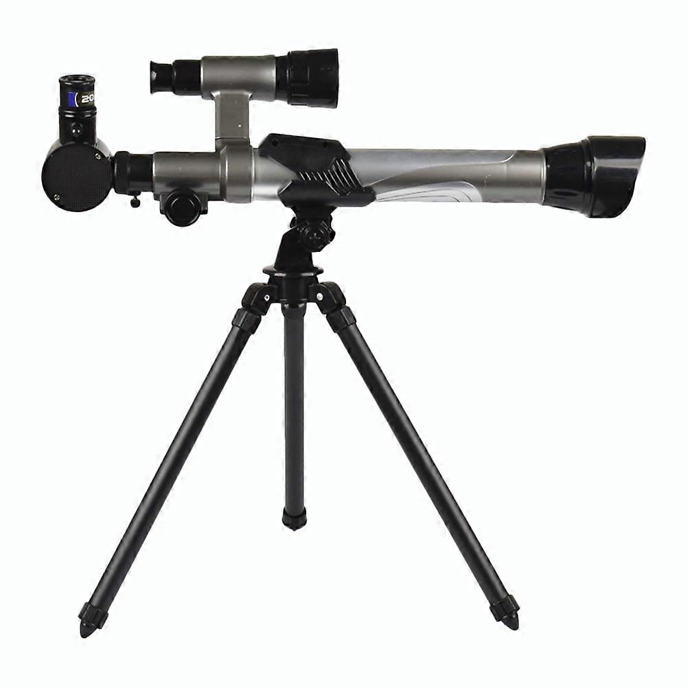 Kids Spotting Scope Beginner Friendly Portable Educational Toy Black 1Set