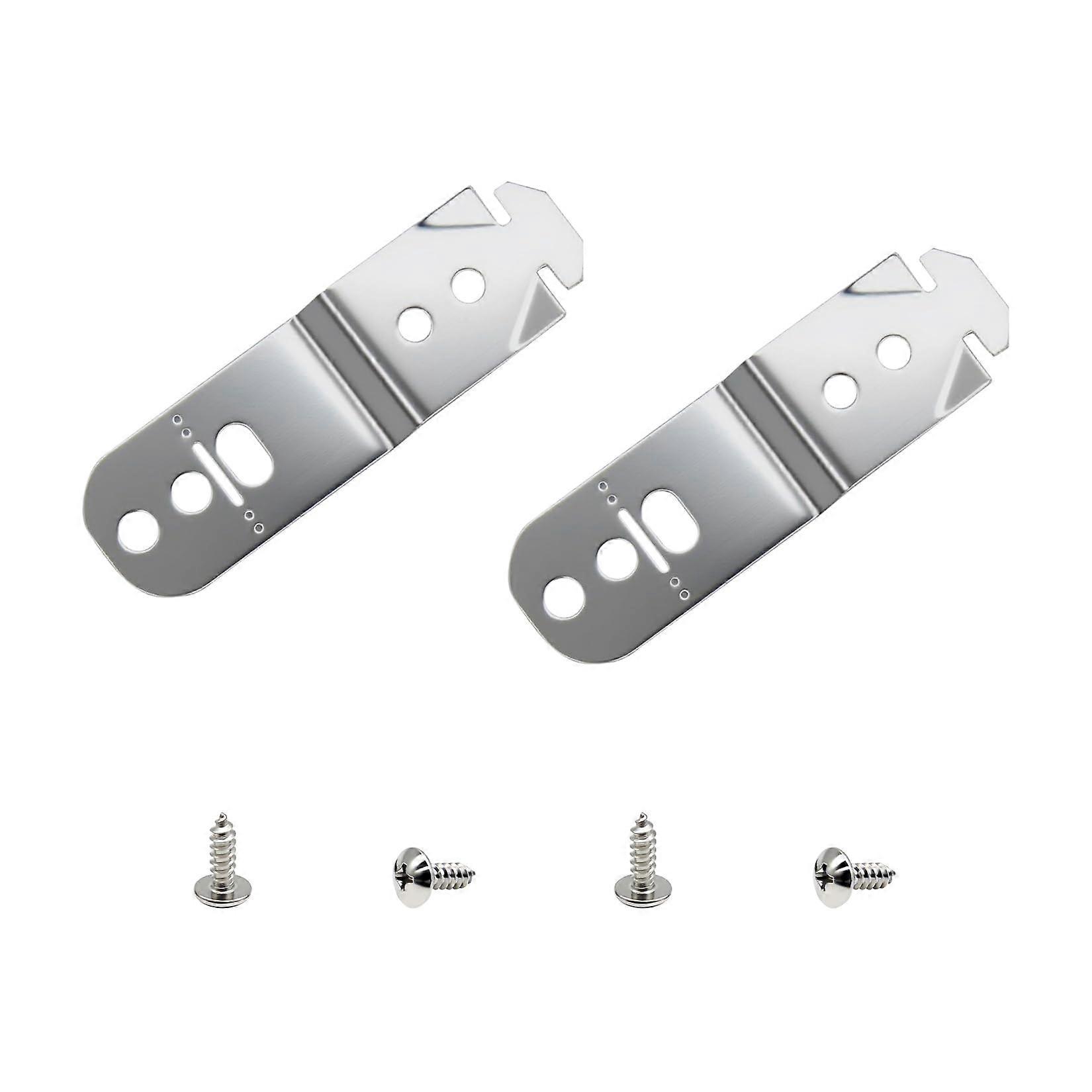 Mounting Bracket 00619985 Replacement for Bosch Dishwasher, Stainless Steel  Clips, 2 Pack