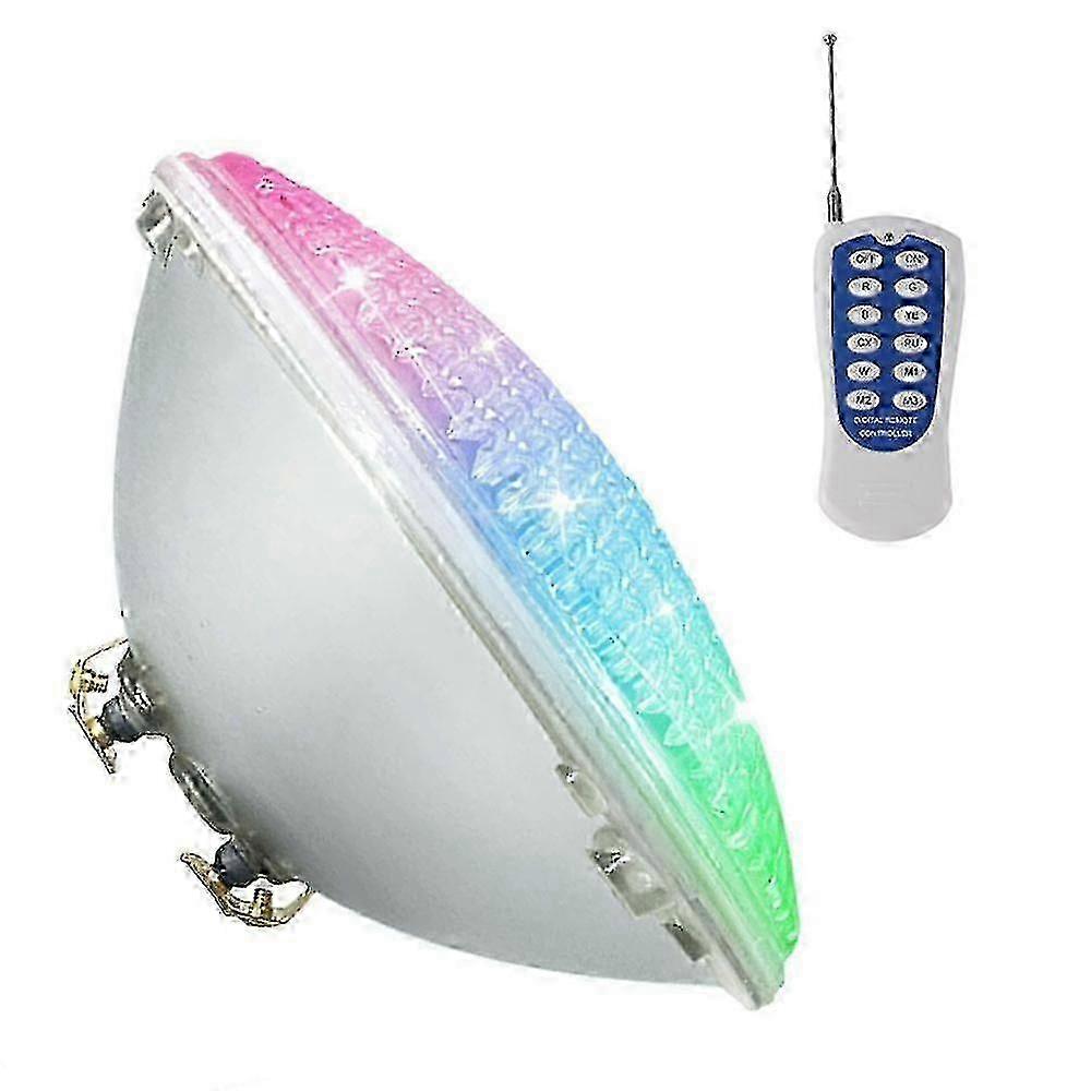 LED Underwater Pool Light with Remote Control - Waterproof Spotlight for Swimming Pools 2025
