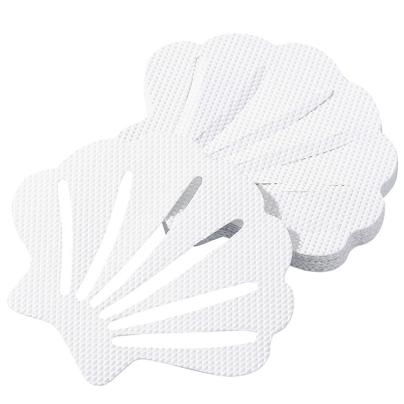 Bathroom Anti-Slip Sticker Shell Shape for Safety Use 12Pcs Pack