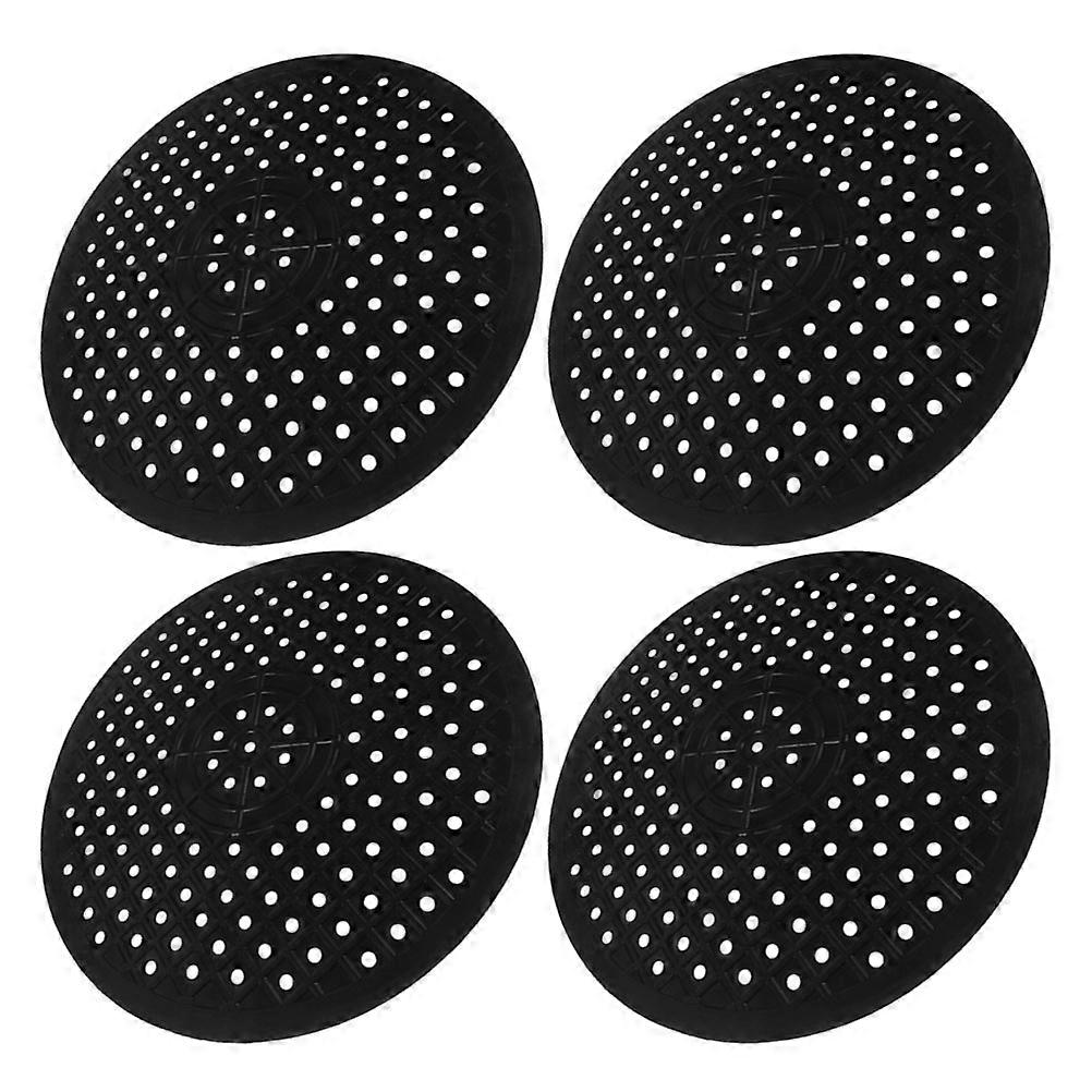 Rubber Kitchen Sink Mat Round Protector Pad for Drying 20Pcs