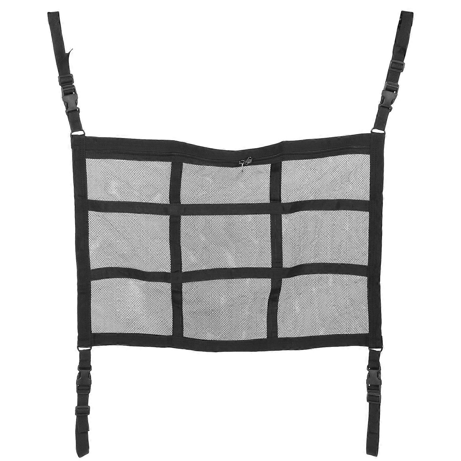 Car Ceiling Cargo Net with Durable Material for Car Storage