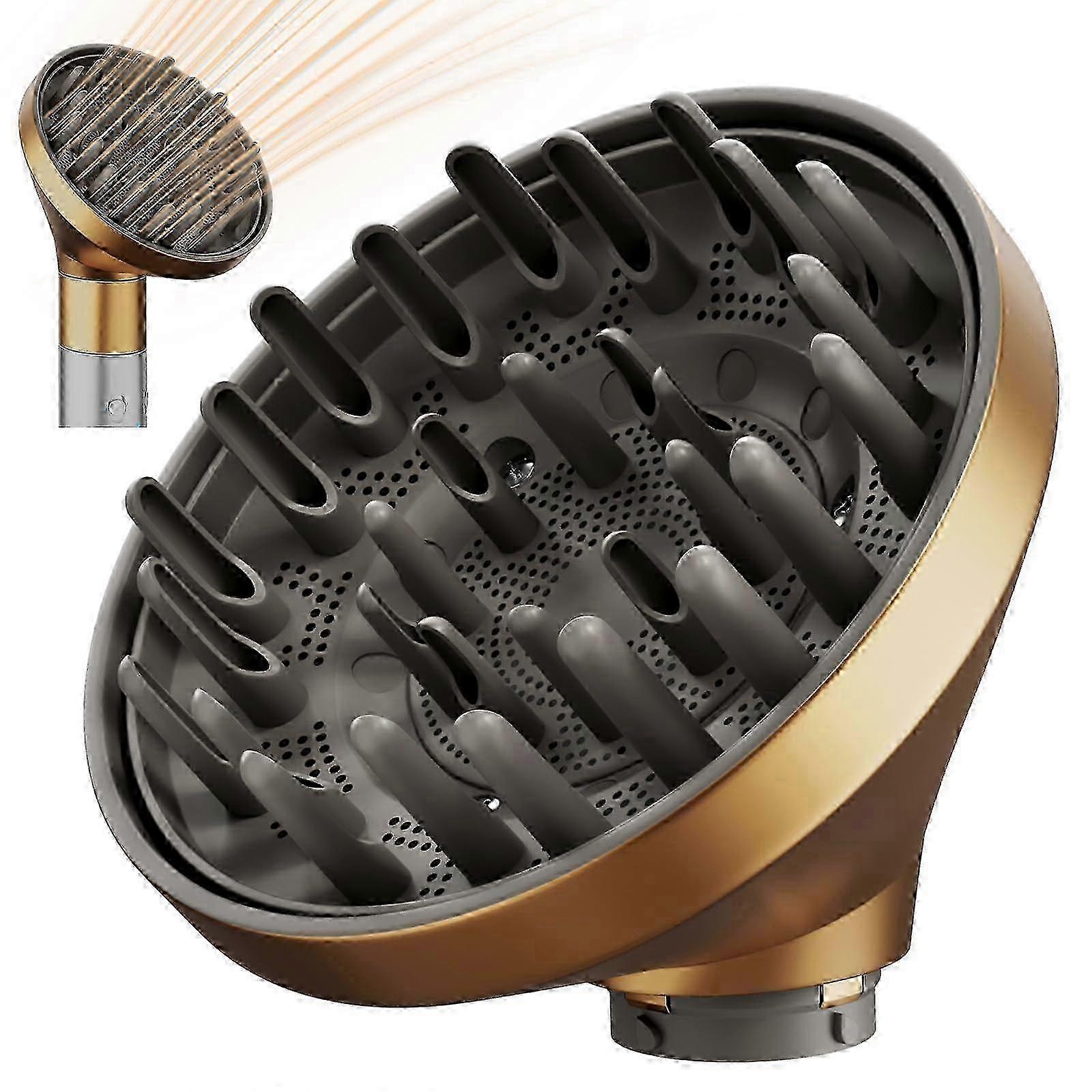 25-26 Large Diffuser Designed for Dyson Airwrap HS05 HS03 HS01, Faster Drying Defined Curls