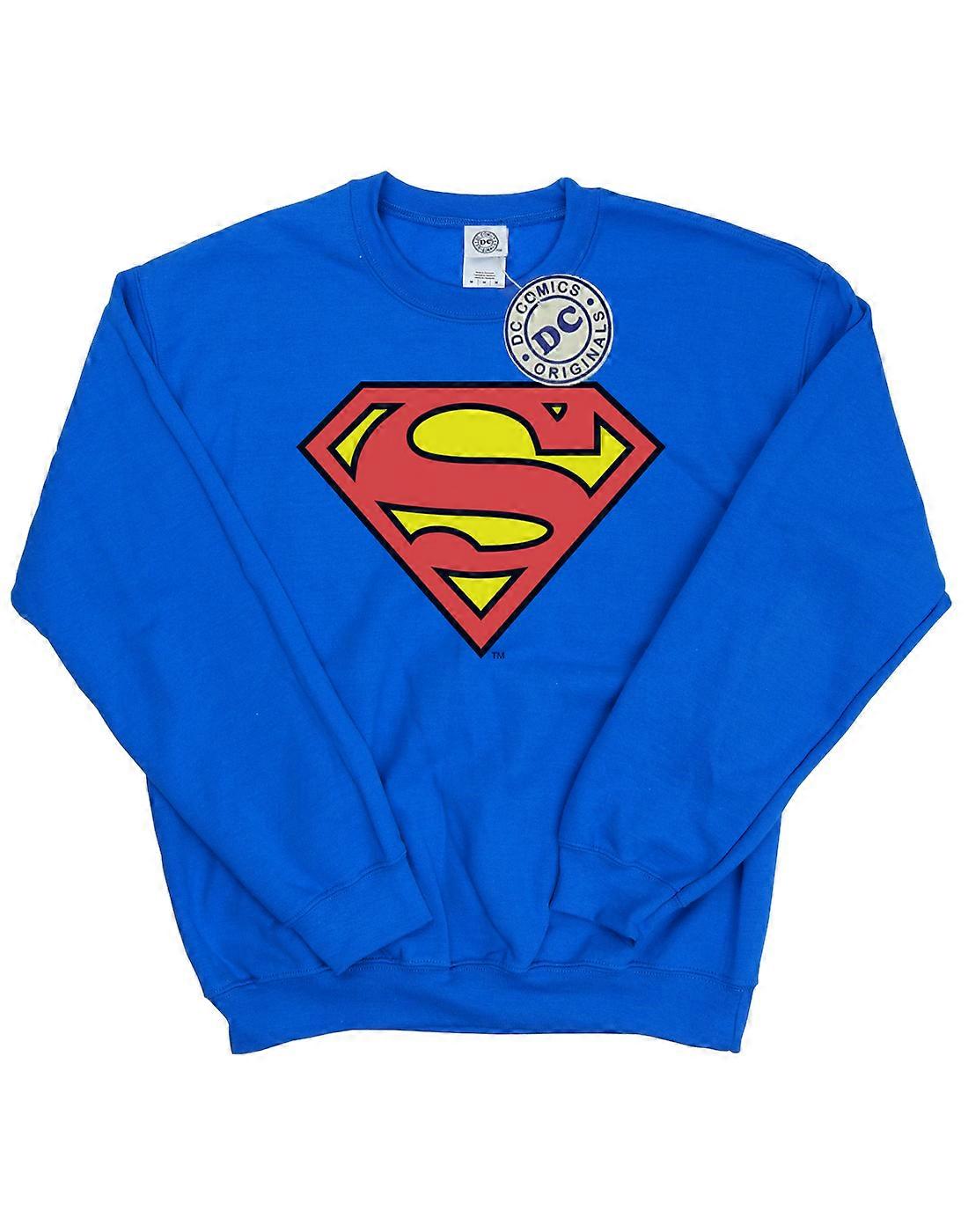 DC Comics Boys Superman Logo Sweatshirt