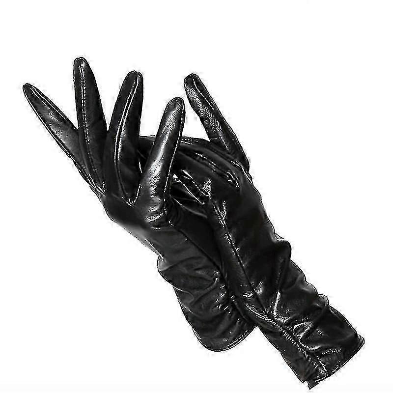 Winter Genuine Leather Gloves Suitable for Sheepskin