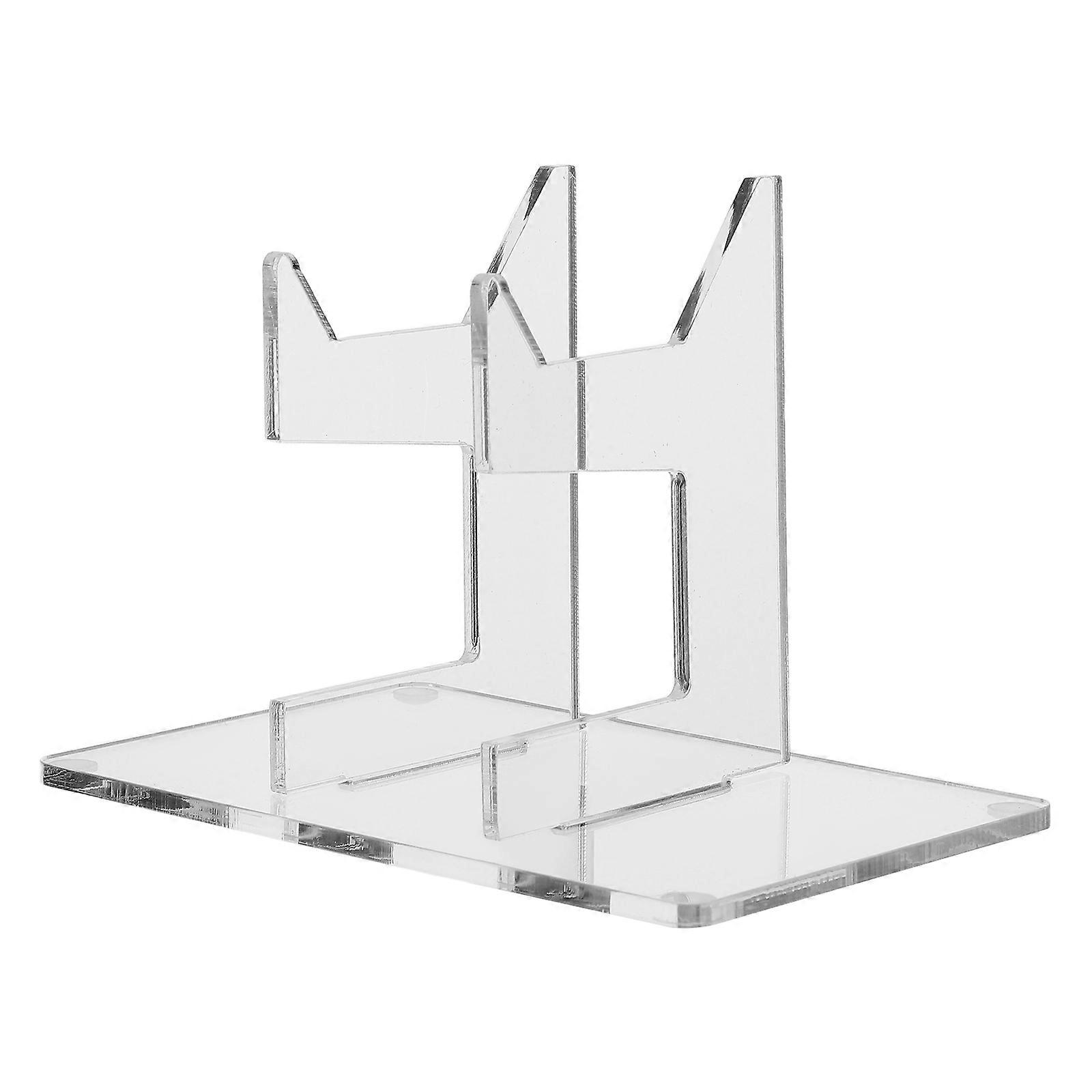 Gaming Controller Holder Transparent Controller Rack for Holding Use 2Pcs