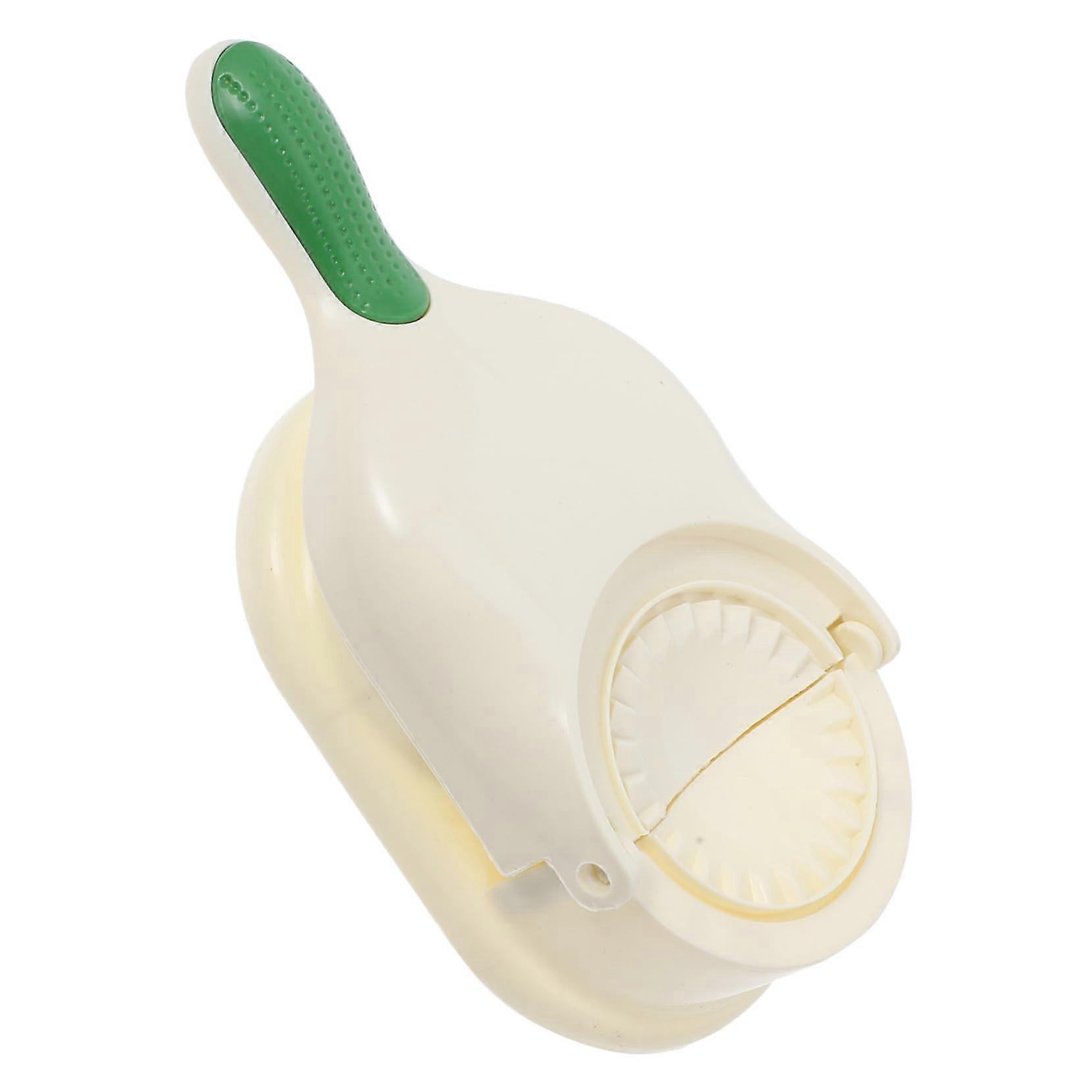 2in1 Dumpling Maker and Wonton Press Manual Mold with Ergonomic Grip for Home Cooking