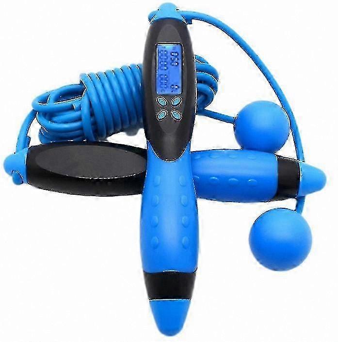 Digital Counting Jump Rope Cordless Skipping Rope with LCD Display Counter