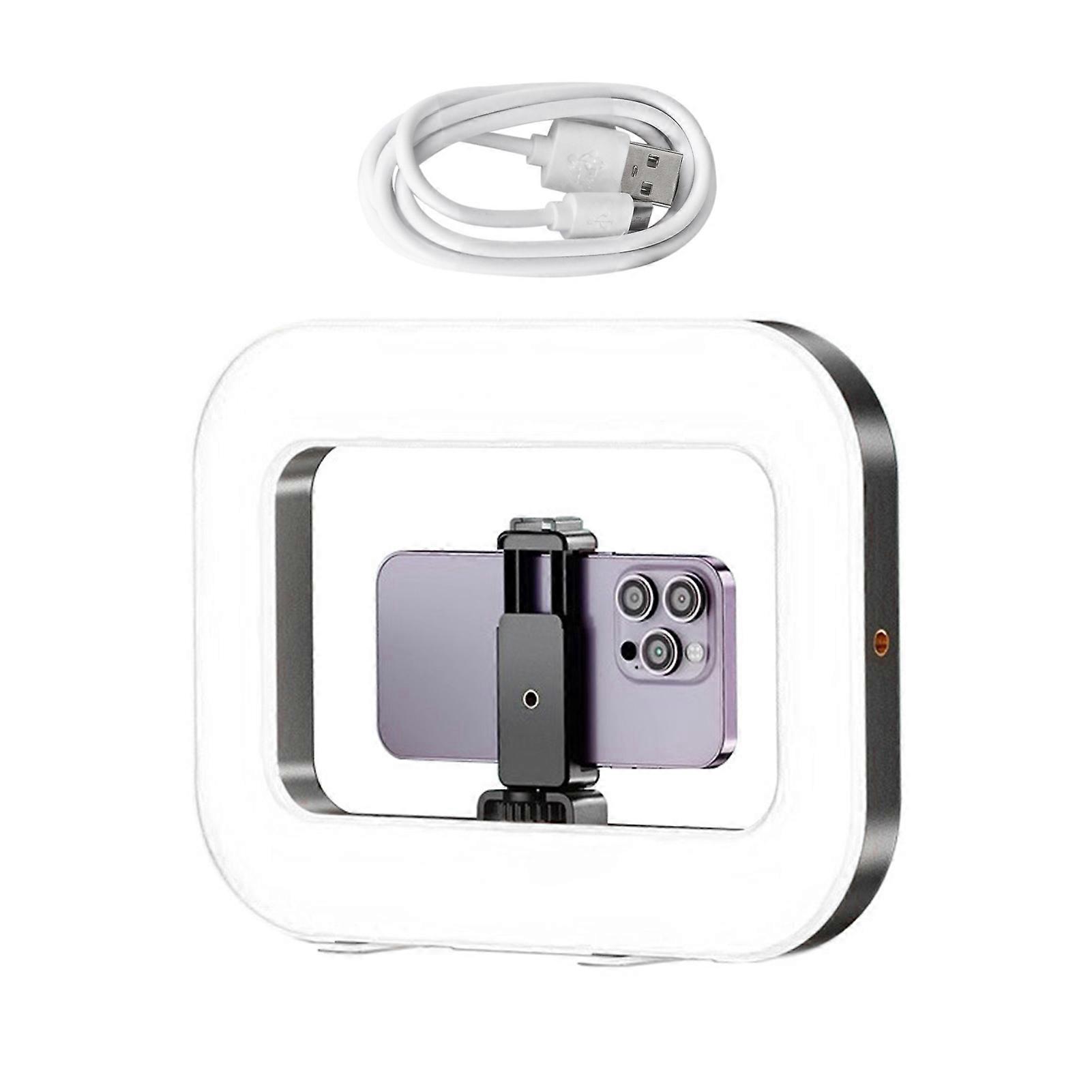 LED Video Fill Light Bluetooth Remote Dimmable 8000mAh 20W 29cm