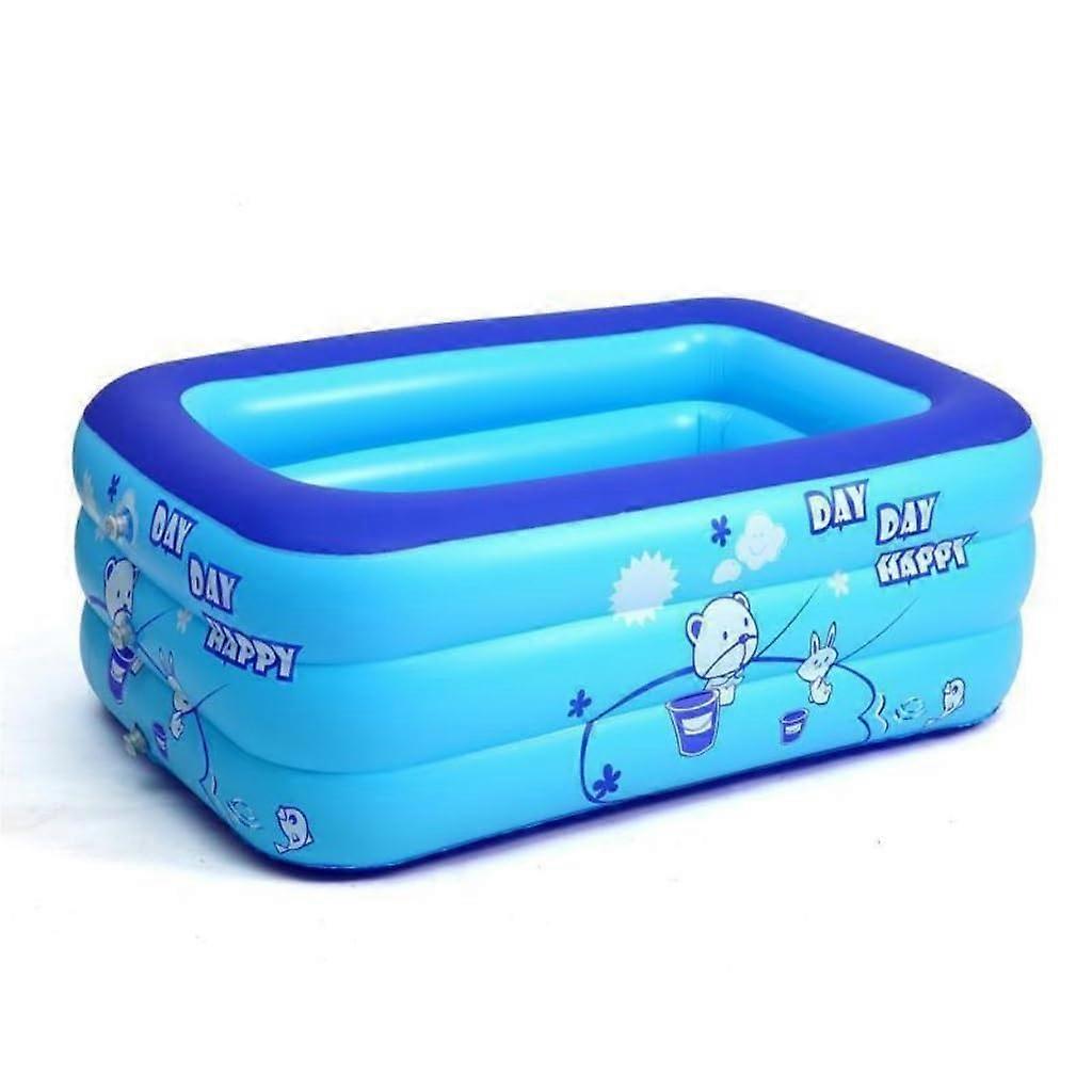 Large Inflatable Swimming Pool for Backyard with Thickened Durable Walls, Multiple Size Options