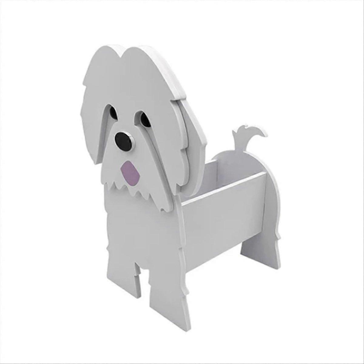 Cartoon Pet Dog Flowerpot Assemblable Dog Flower Pot M