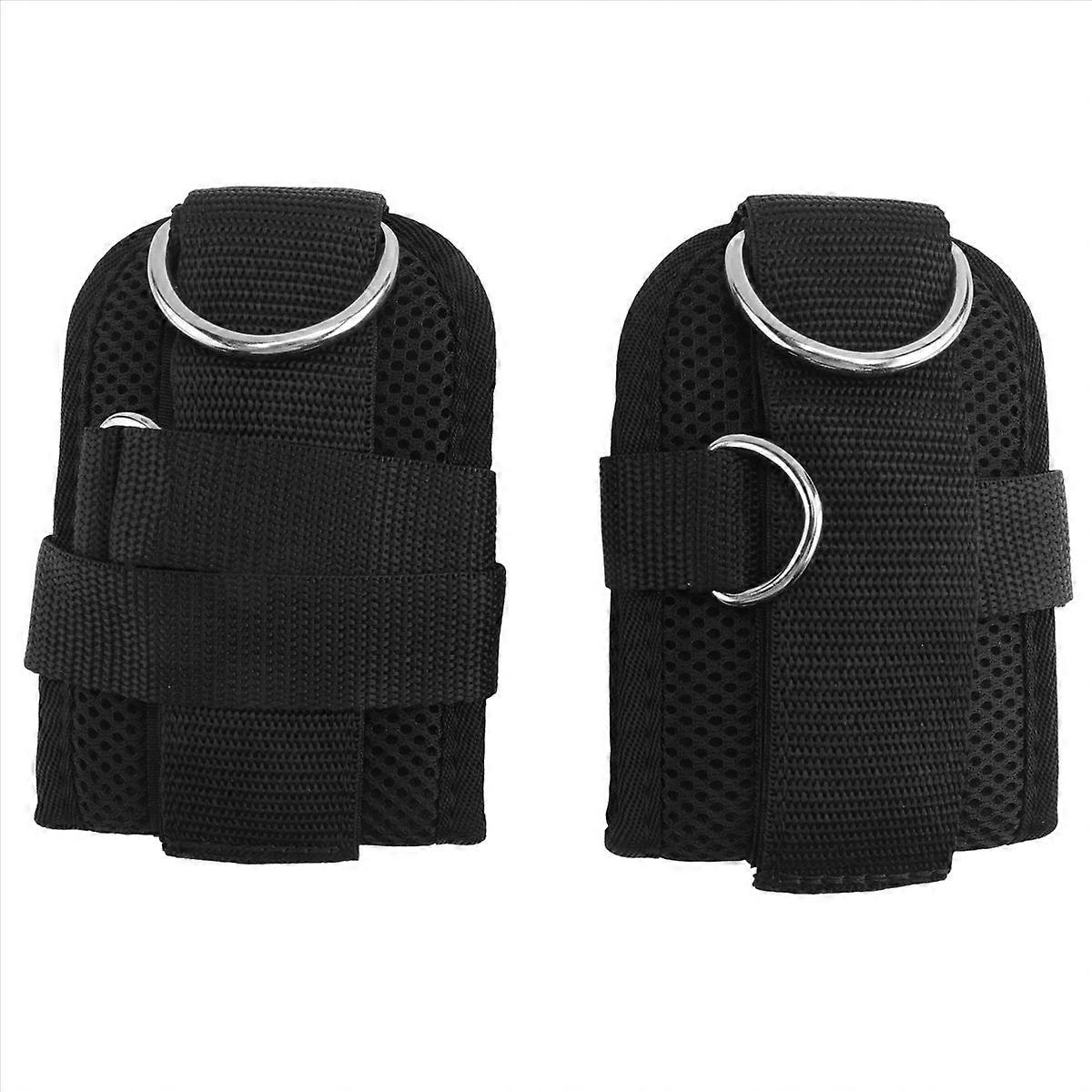 Adjustable Ring Ankle Straps with Foot Strap Cable Machine