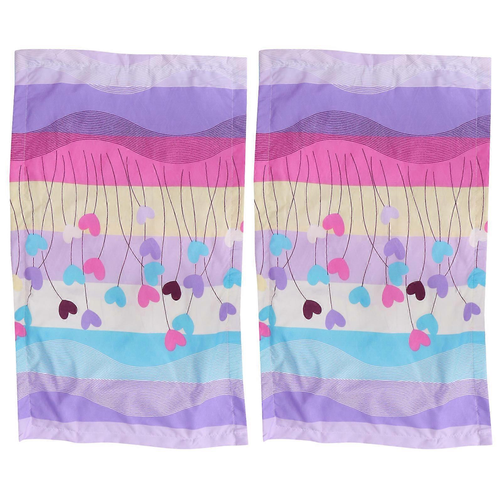 Pure Cotton Pillowcase 2Pcs Comfortable Pillow Covers for Home Use