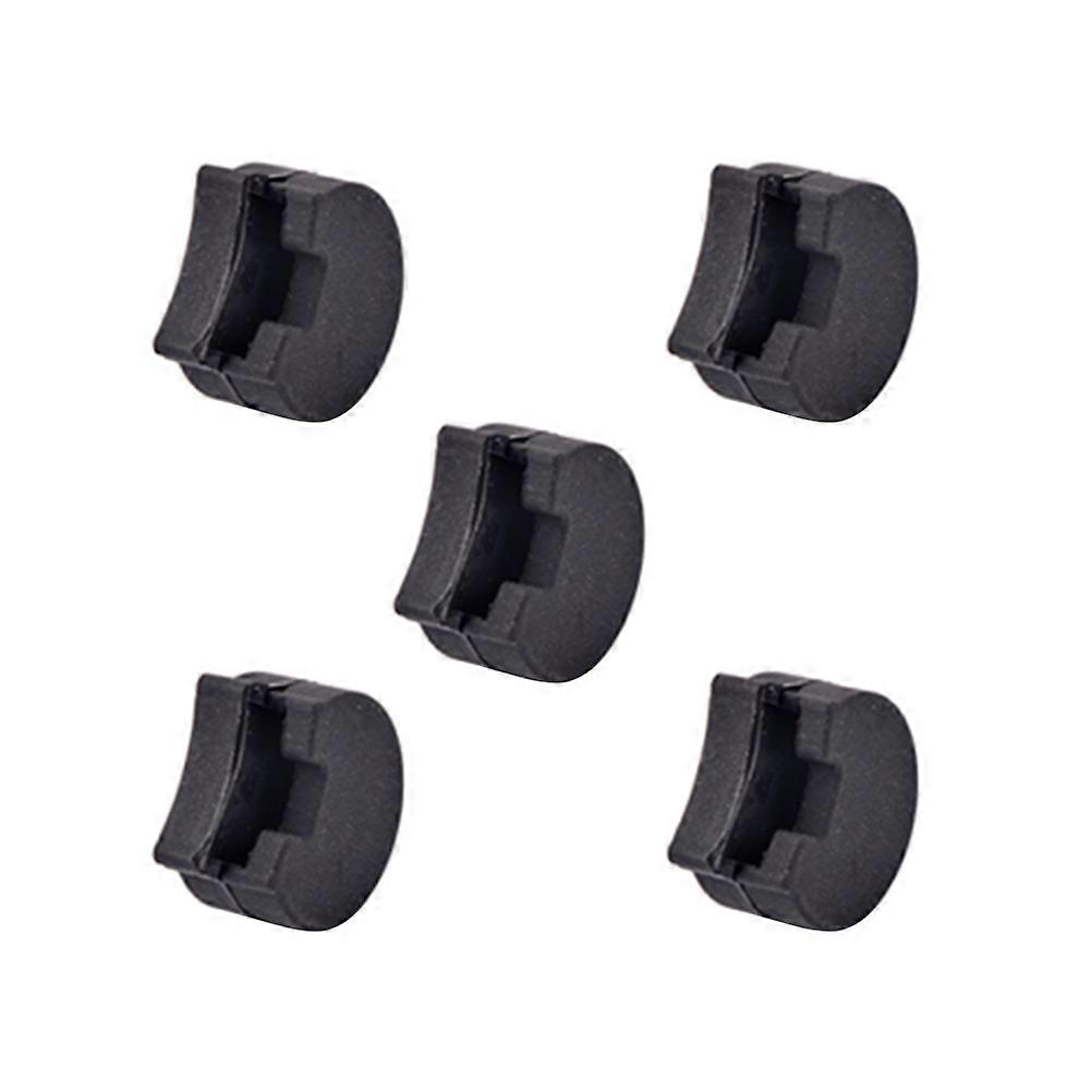 Black Clarinet Thumb Rest Oboe Thumb Support for Protection 5Pcs Set
