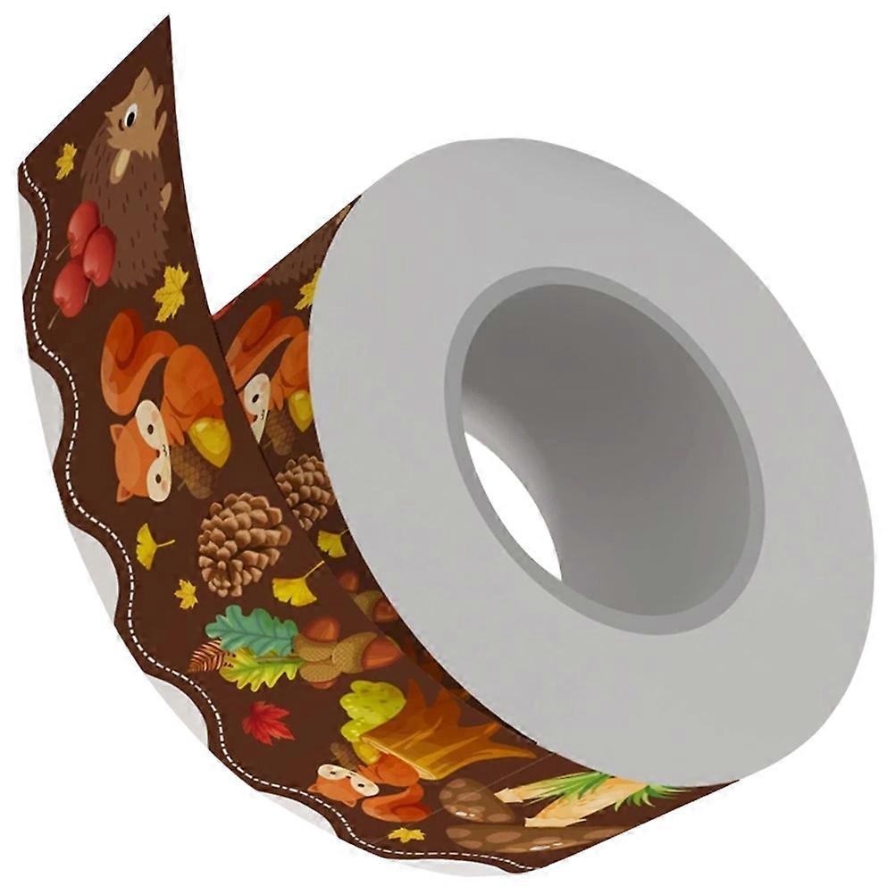 Bulletin Board Borders Blackboard Frame Decor for Decoration 2 Rolls