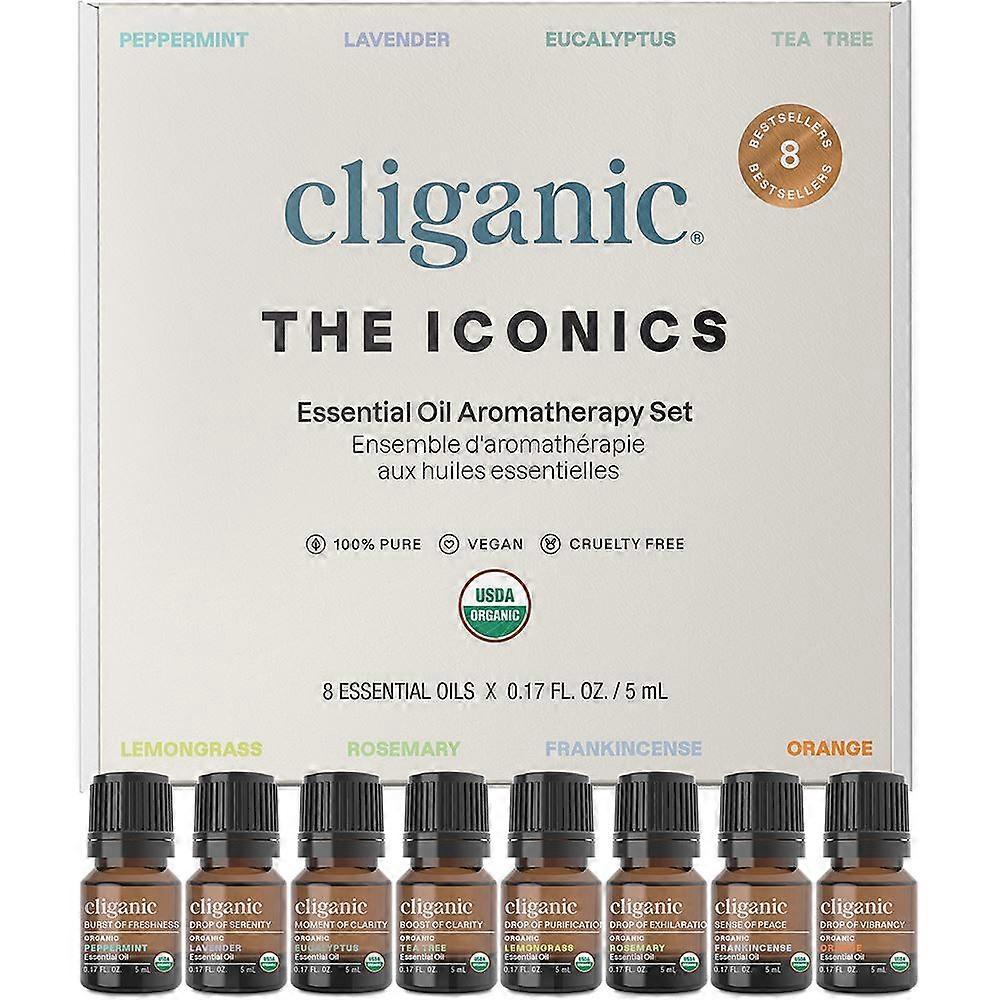 Cliganic Organic Aromatherapy Set Top 8