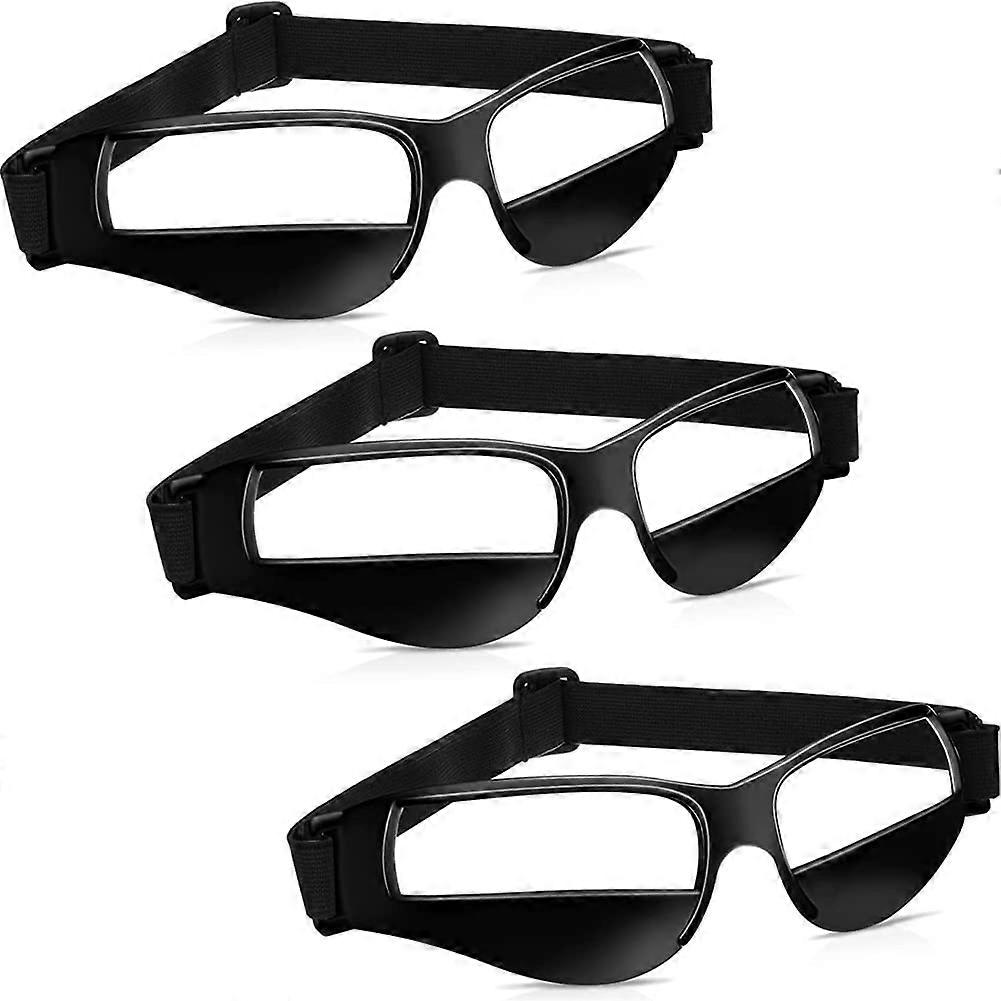 Basketball Dribble Goggles Set, Adjustable Strap, Blocks Downward Vision, Improves Ball Handling