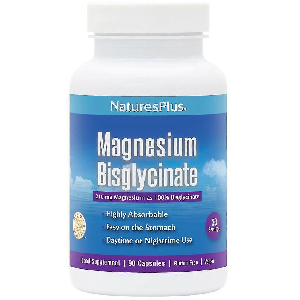 NaturesPlus Magnesium Bisglycinate Capsules 90