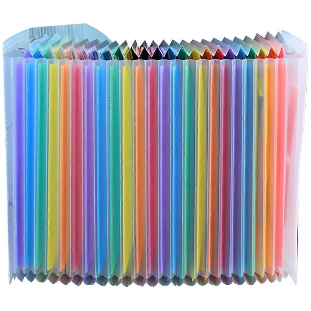 Expandable File Folder Rainbow Document Organizer for Storage 24 Pockets