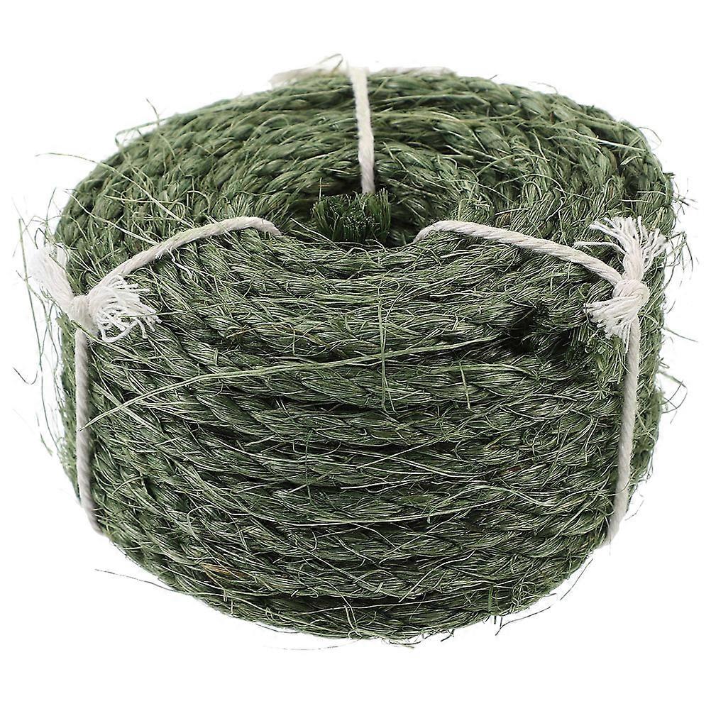 Sisal Rope Cat Scratching Post Rope for Durable Use 1 Roll