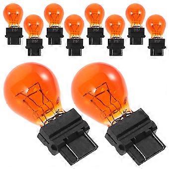 Lot de 10 feux clignotants universels pour pick-up, ampoules pratiques pour feux arrière de véhicules, accessoire d'éclairage pour pick-up