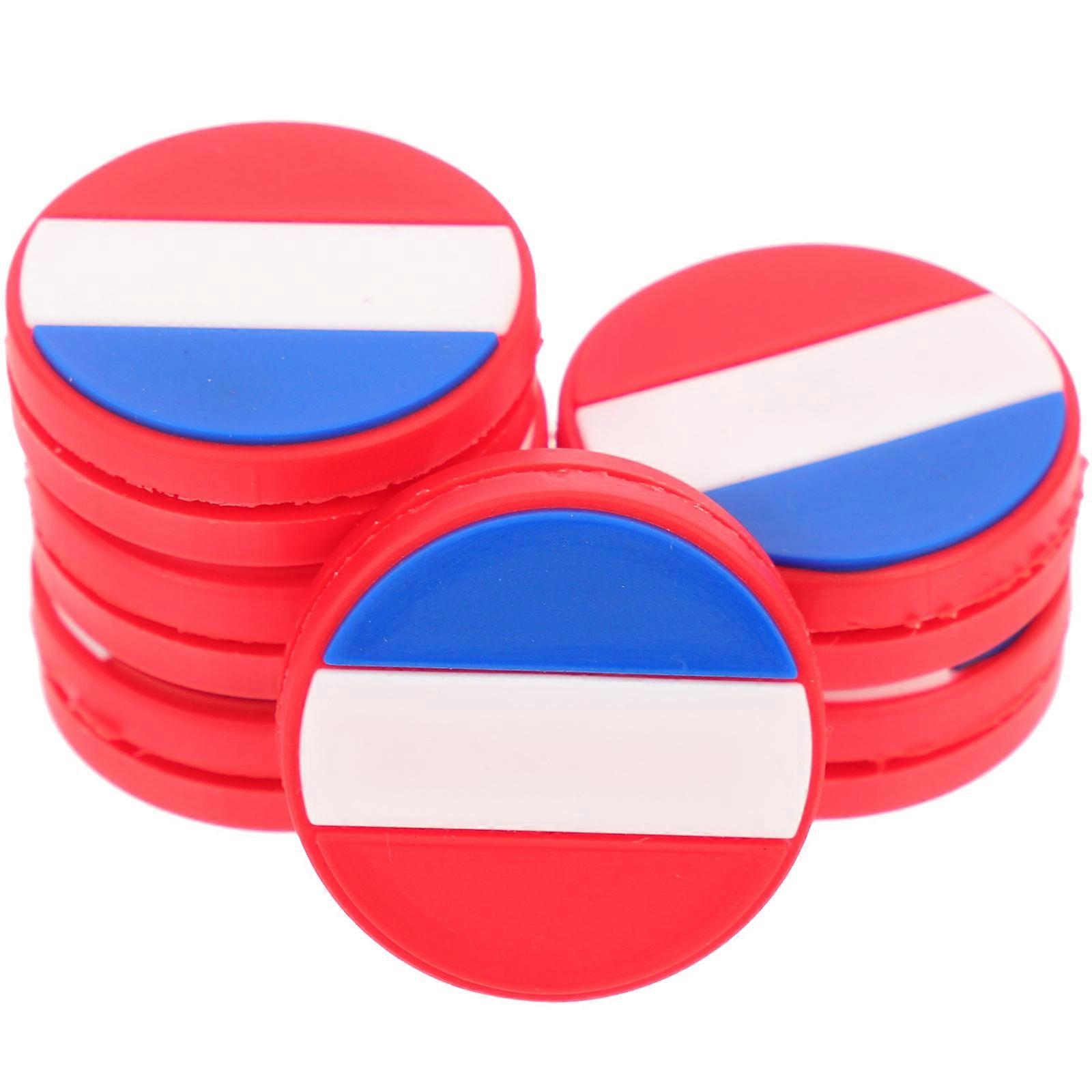 Silikondempere til tennisracketer, 6 stk.