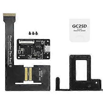 RP2040 PicoLoader V1.0 Flex Cable No-Solder Design Compatible GC2SD SDGecko for GameCube Game Console B JH3