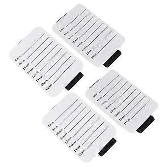 Lash Extension Holder Acrylic Eyelash Board for Lash Use 4Pcs Set