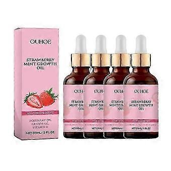 Olio per capelli al rosmarino naturale da 59 ml, adatto a tutti i tipi di capelli, per un trattamento volumizzante e nutriente.