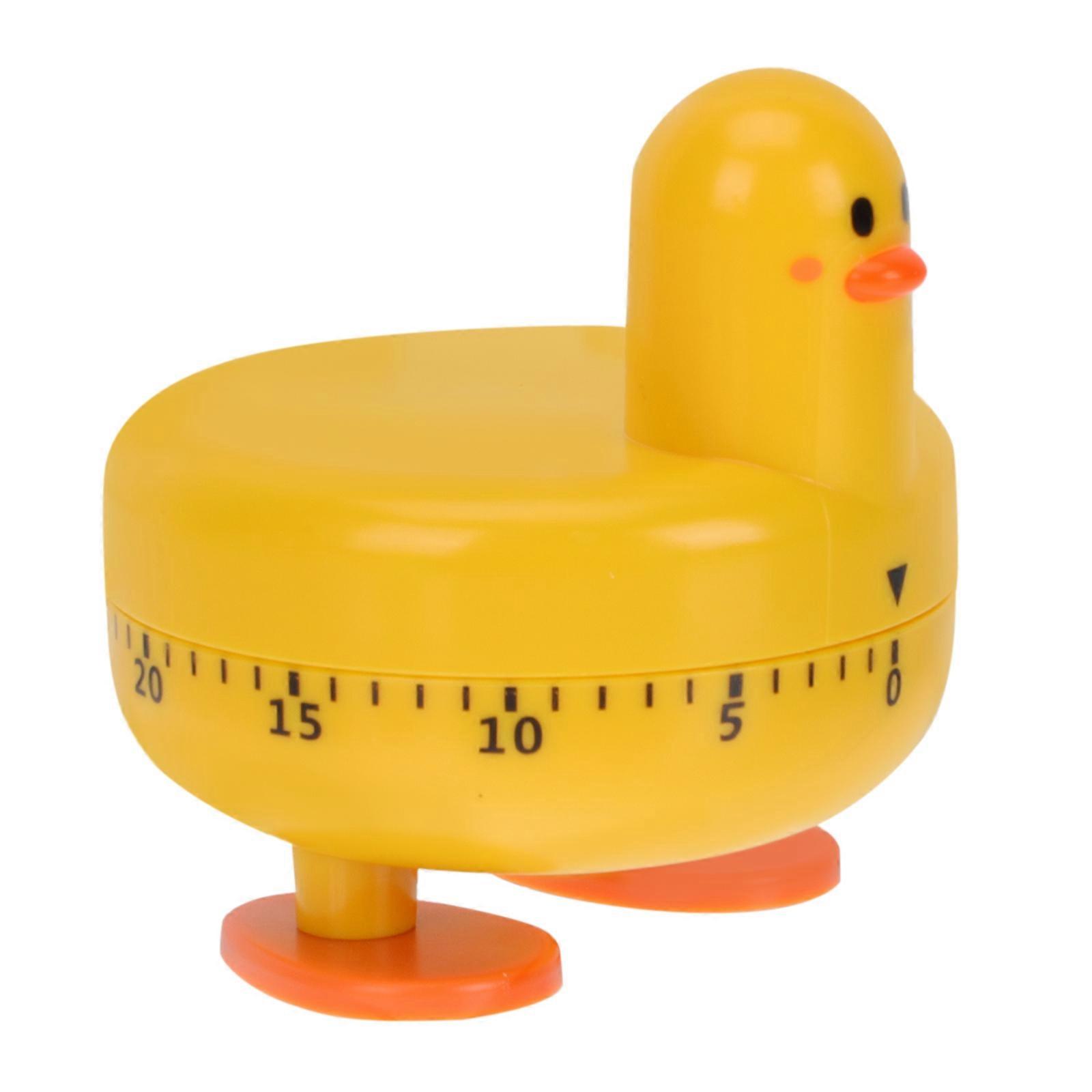 Kitchen Timer Mechanical Timer for Cooking Cartoon Animal 2Pcs Plastic