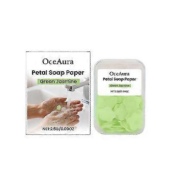 Jasmine Petal Hand Soap Tablets  Gentle, Moisturizing, Portable, Natural Fragrance